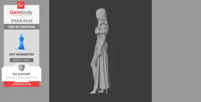 Concetta Caciotta - Vampire Survivors - Character Figure STL