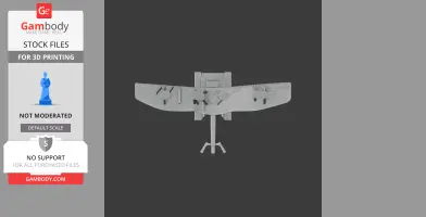 Antonov A-40 - Tank Model STL