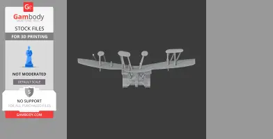 Antonov A-40 - Tank Model STL