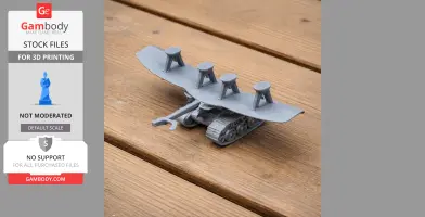Antonov A-40 - Tank Model STL