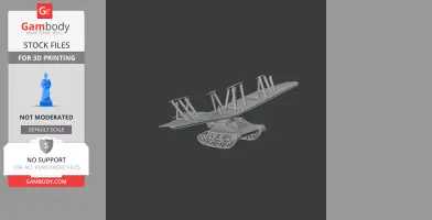 Antonov A-40 - Tank Model STL