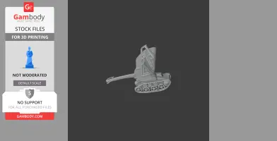 Antonov A-40 - Tank Model STL