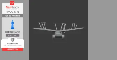 Antonov A-40 - Tank Model STL