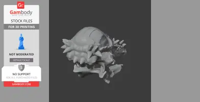 Auroraceratops Skull - Skull Replica STL