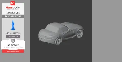 BMW Z4 - Scale Vehicle STL