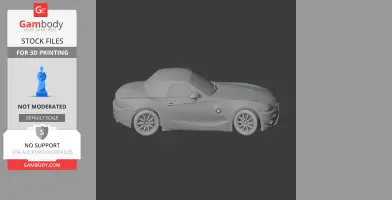 BMW Z4 - Scale Vehicle STL