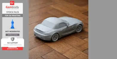 BMW Z4 - Scale Vehicle STL