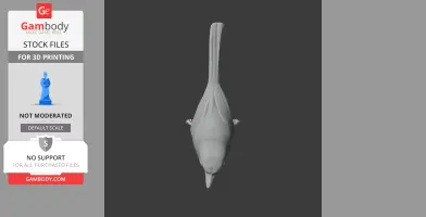 3D model of a bird-like prehistoric creature with a long tail, viewed from above.