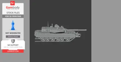 Arjun MBT - Tank Model STL