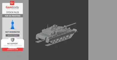 Arjun MBT - Tank Model STL