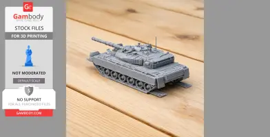 Arjun MBT - Tank Model STL