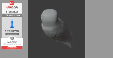 Andaman boobook - Prehistoric Animal STL