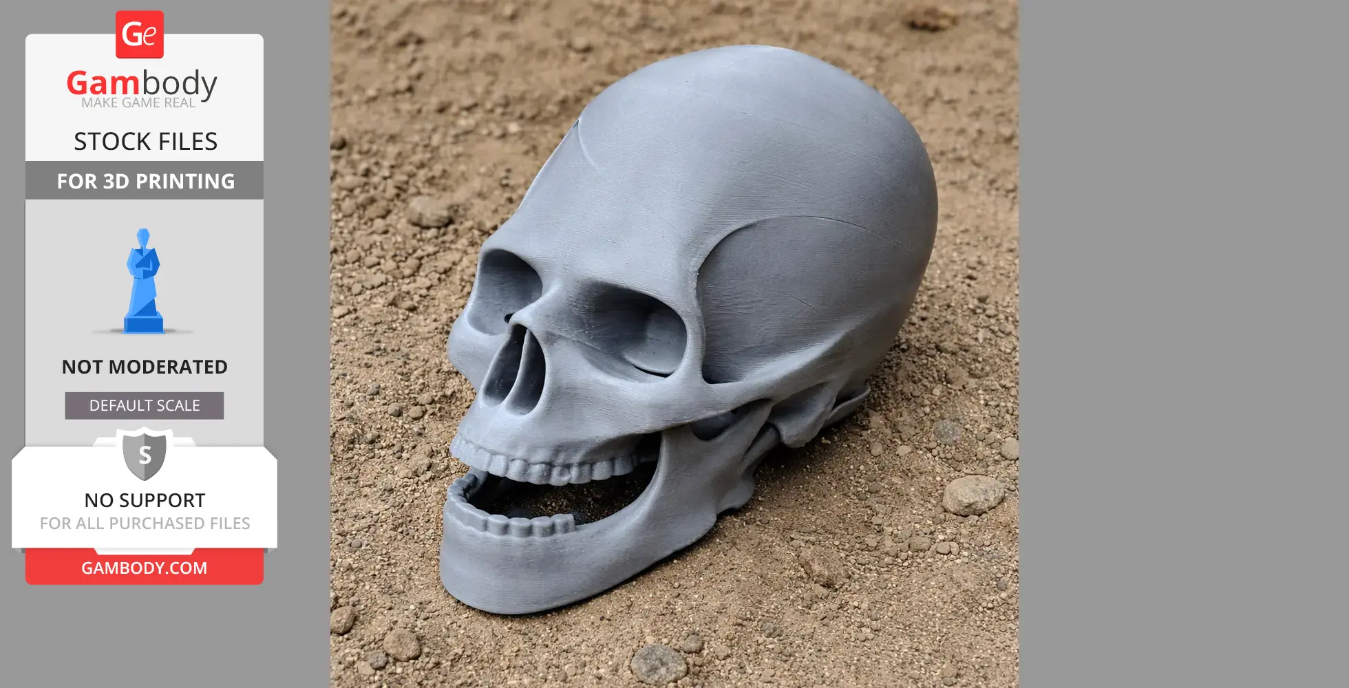 Avalonianus Skull - Skull Replica STL