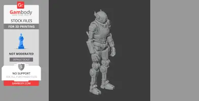Construction Robot - Factorio - Character Figure STL