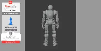 Construction Robot - Factorio - Character Figure STL
