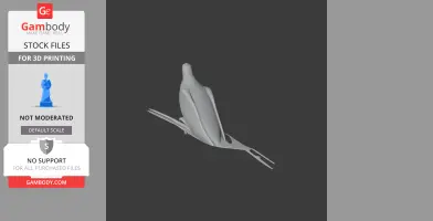 Andaman green pigeon - Prehistoric Animal STL