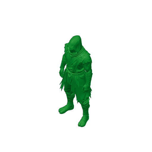 Corrupted Future Ninja - The Messenger Figurine.3mf
