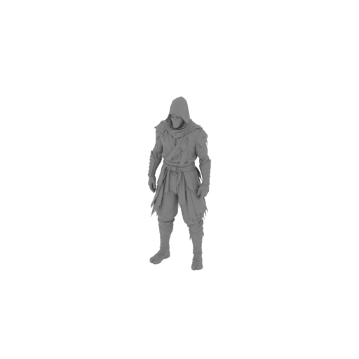 Corrupted Future Ninja - The Messenger Figurine.stl