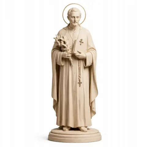 Saint Agostino Roscelli - Devotional Statue - STL 3D Print