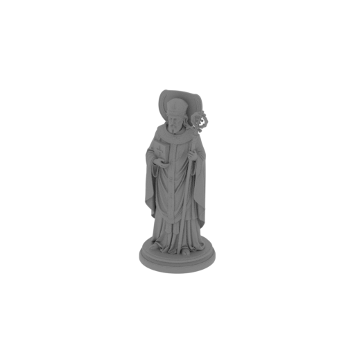 Saint Agricius of Trier - Devotional Statue.stl
