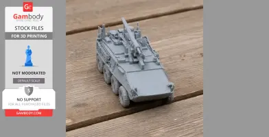 Armored personnel carrier - Tank Model STL