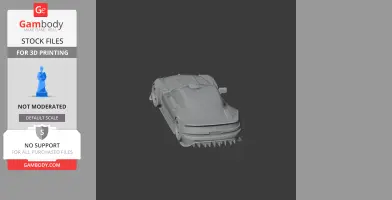 BMW Z4 GTE - Scale Vehicle STL
