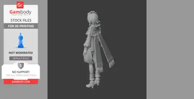 Collei - Genshin Impact Figurine - Character Figure STL