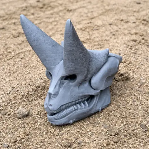 Arsinoitherium Skull - Skull Replica STL