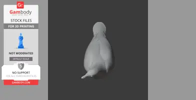 Andaman wood pigeon - Prehistoric Animal STL