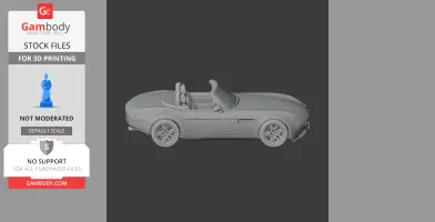 BMW Z8 - Scale Vehicle STL