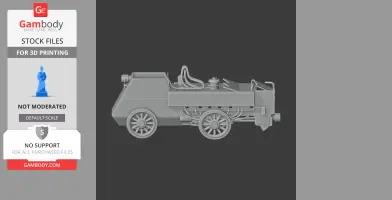 Armoured Autocar - Tank Model STL