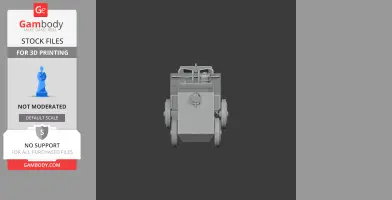 Armoured Autocar - Tank Model STL