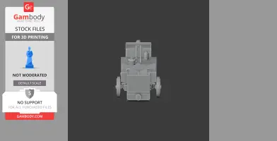 Armoured Autocar - Tank Model STL