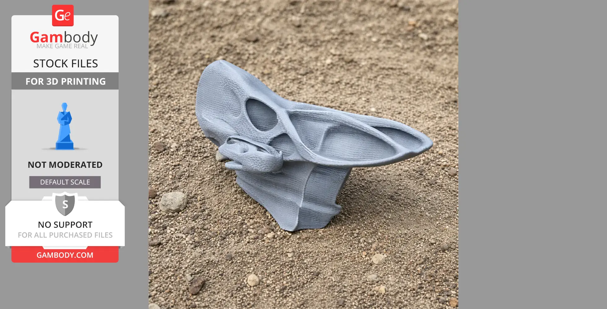Bagaceratops Skull - Skull Replica STL