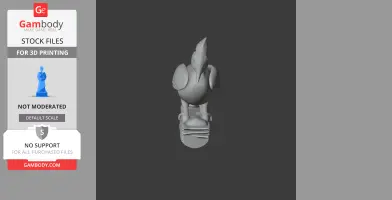 Andaman woodpecker - Prehistoric Animal STL