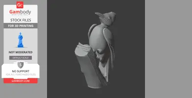 Andaman woodpecker - Prehistoric Animal STL