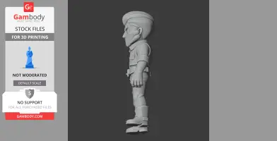 Colt - Brawl Stars Figurine - Character Figure STL