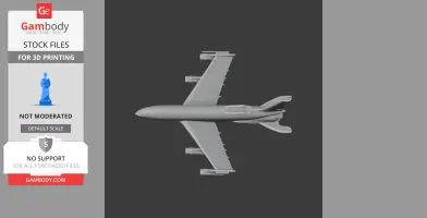 Boeing 707 - Scale Vehicle STL