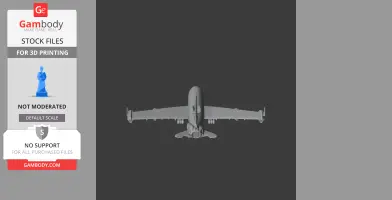 Boeing 707 - Scale Vehicle STL