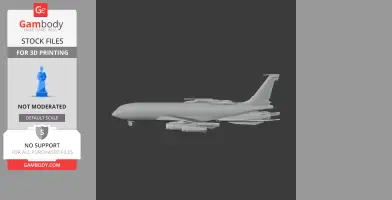 Boeing 707 - Scale Vehicle STL