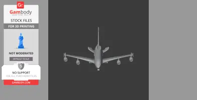 Boeing 707 - Scale Vehicle STL