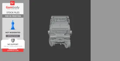 Armoured personnel carrier - Tank Model STL