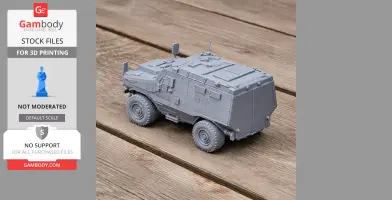Armoured personnel carrier - Tank Model STL