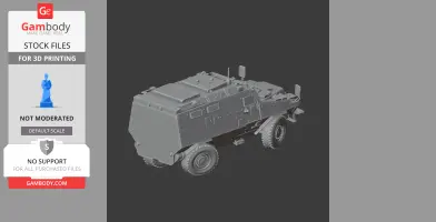 Armoured personnel carrier - Tank Model STL
