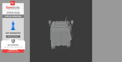 Armoured personnel carrier - Tank Model STL