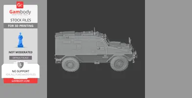Armoured personnel carrier - Tank Model STL