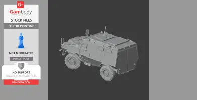 Armoured personnel carrier - Tank Model STL