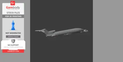Boeing 727 - Scale Vehicle STL
