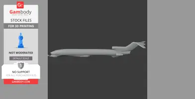 Boeing 727 - Scale Vehicle STL