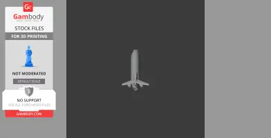 Boeing 727 - Scale Vehicle STL